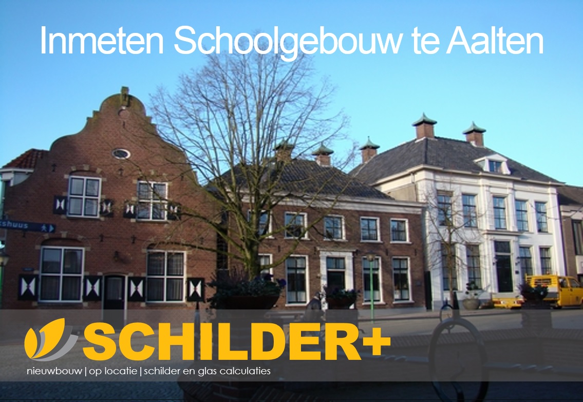 Inmeten schoolgebouw te Aalten